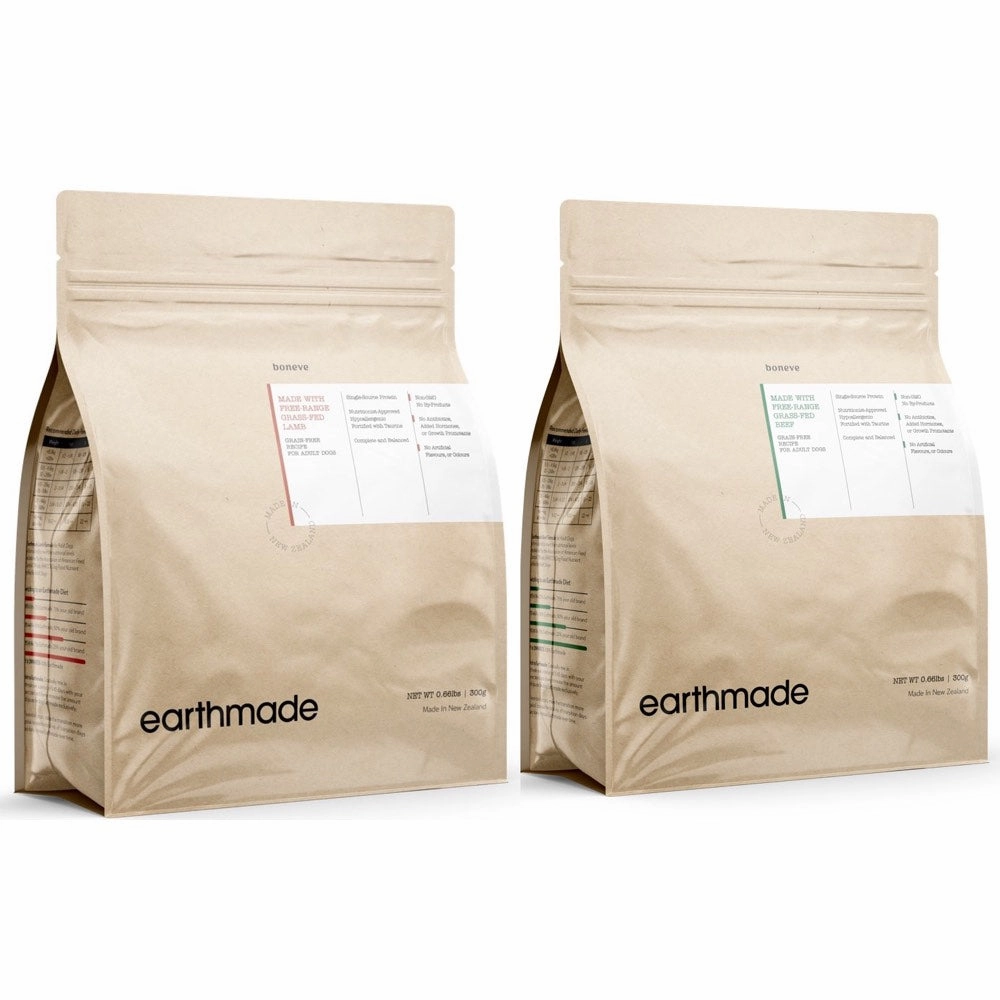 Trial Special $3 OFF: Boneve Earthmade Grain-Free Adult Dry Dog Food 300g dog sweater dog tuxedo dog dress holiday dog outfit dog birthday shirt