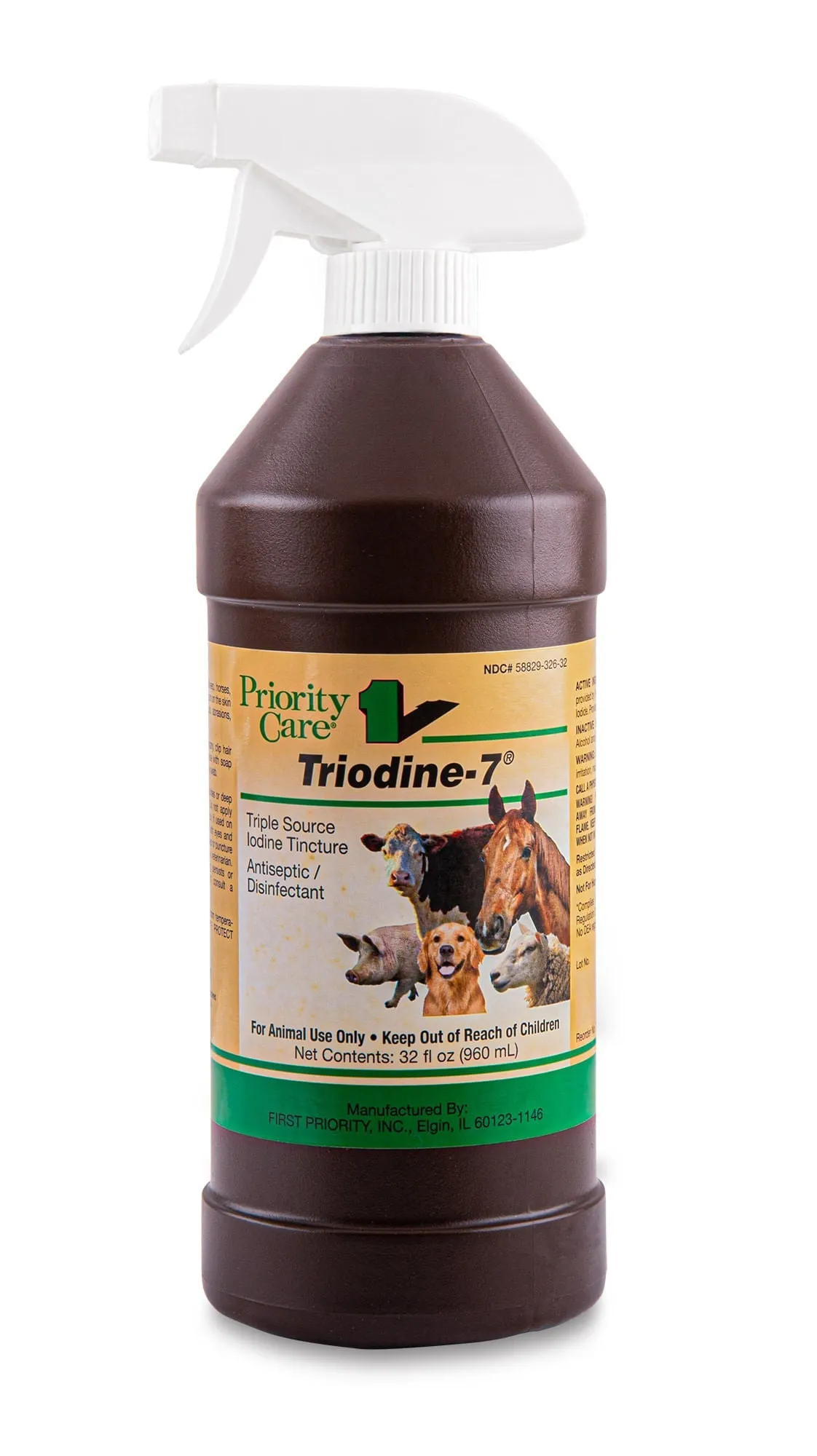 Triodine-7 Iodine Tincture Antiseptic & Disinfectant