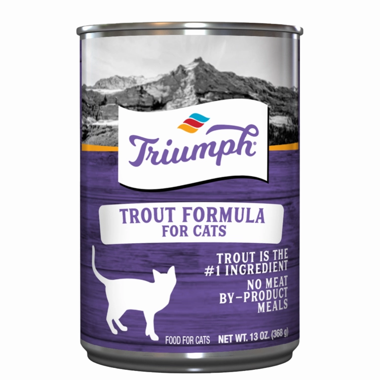 Triumph Trout Canned Cat Food cat supplies cat house cat tree cat feeder cat collar