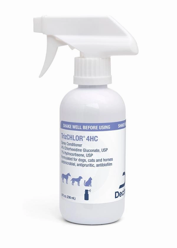 TrizCHLOR 4HC Spray Conditioner, 8 oz cat climbing tree cat hammock cat steps cat grooming kit cat safety gate