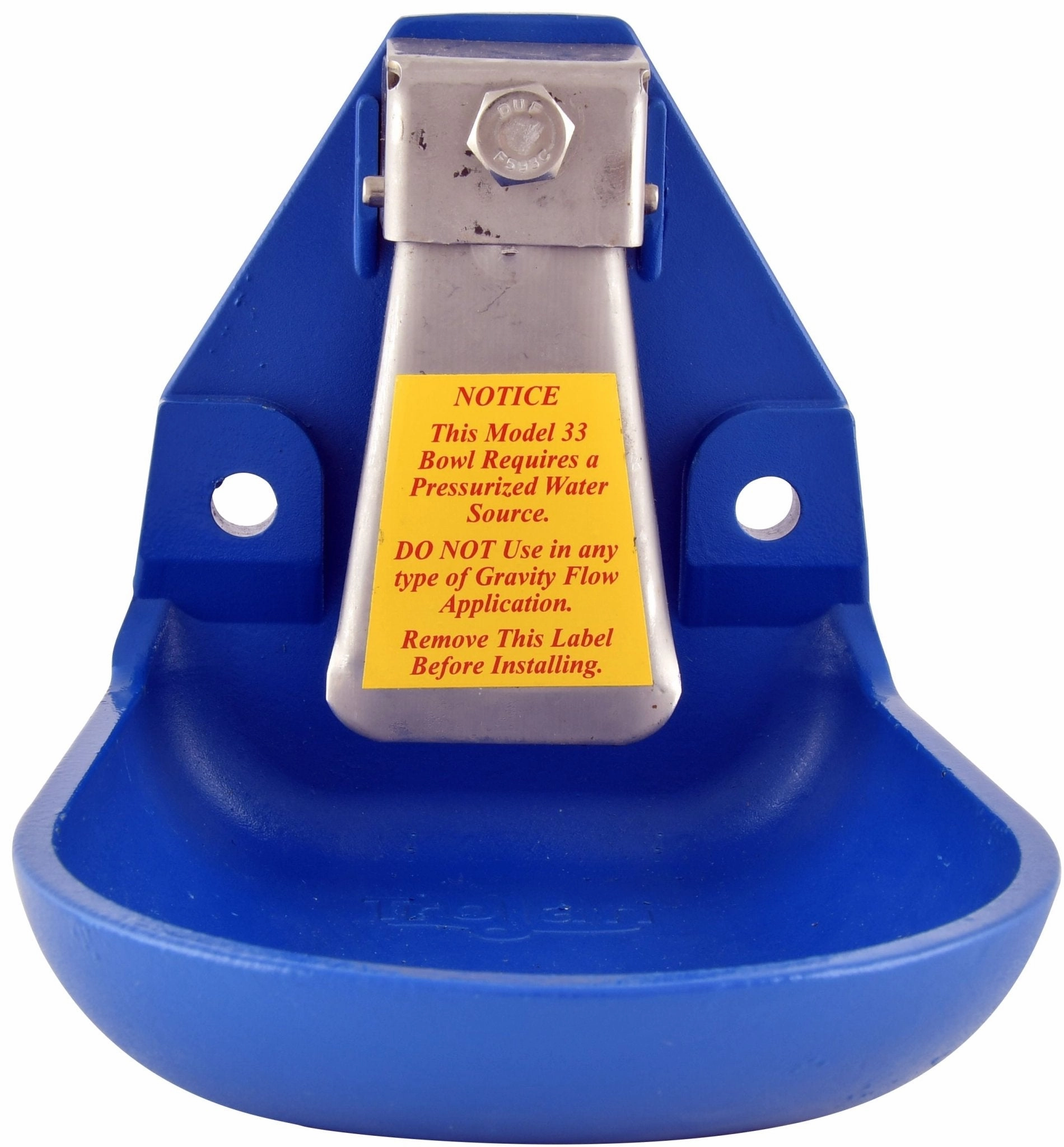 Trojan Model 33 Pressure Pig Waterer 2 Cup Capacity