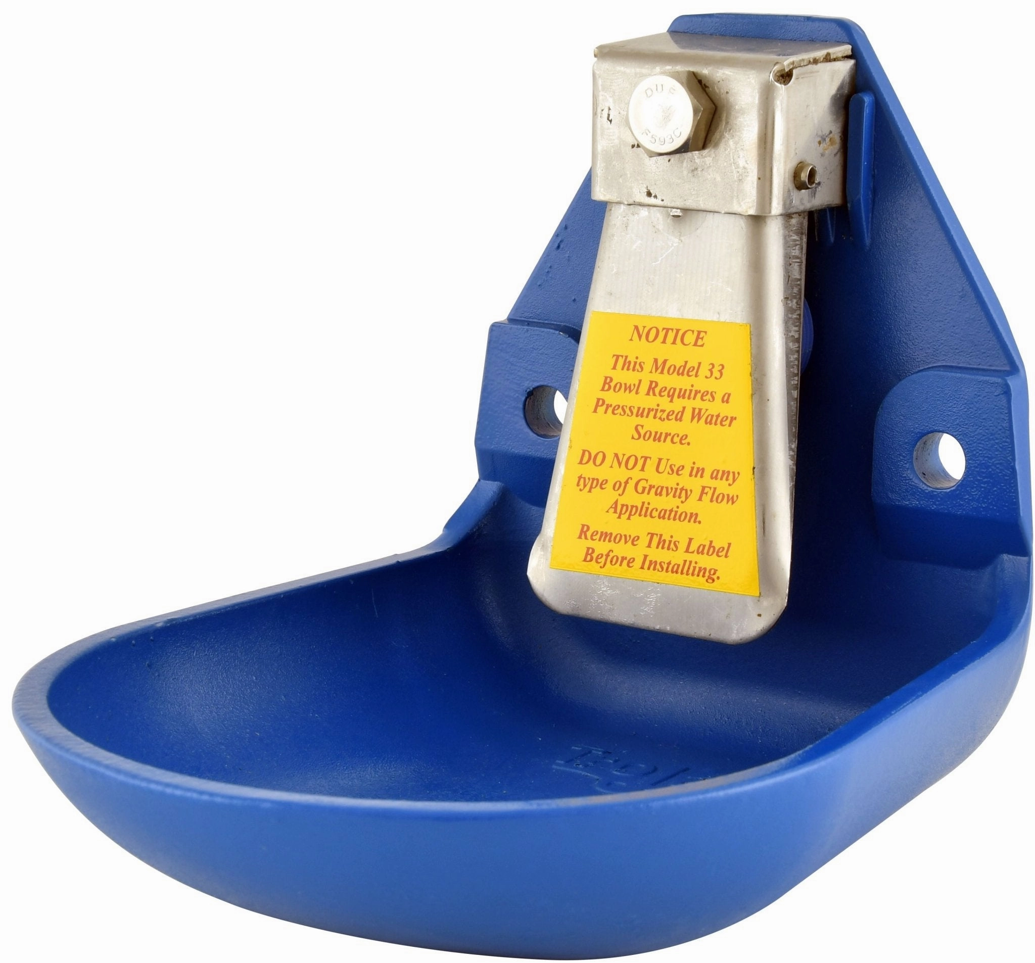 Trojan Model 33 Pressure Pig Waterer 2 Cup Capacity