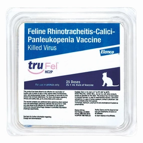 TruFel HC2P Feline Vaccine, 25 x 1 ml cat beds cat scratching post cat shampoo cat tunnel cat brush