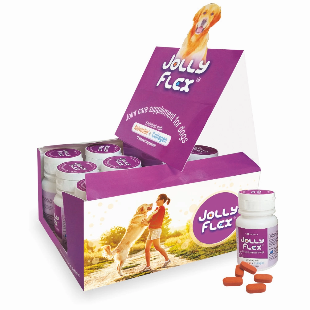 Ttk Jolly Flex Tablets Joint Supplement for Dogs (30 tablets)