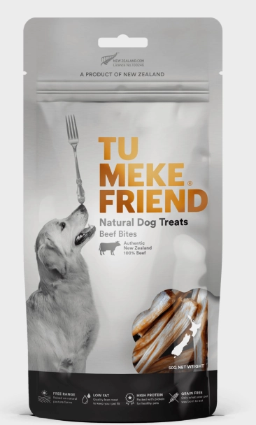 Tu Meke Friend-Beef Bites 50g
