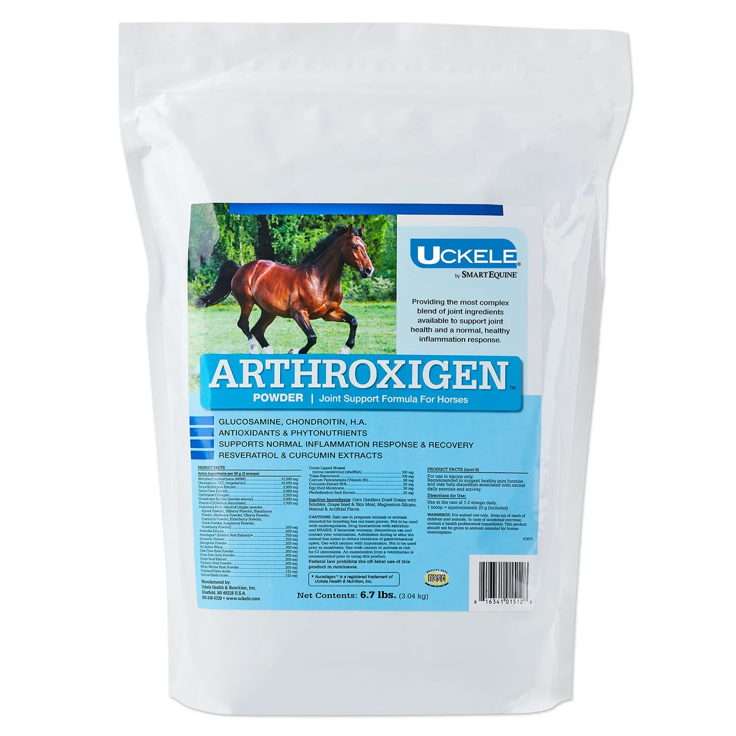 Uckele Arthroxigen Joint Support For Horses, Powder