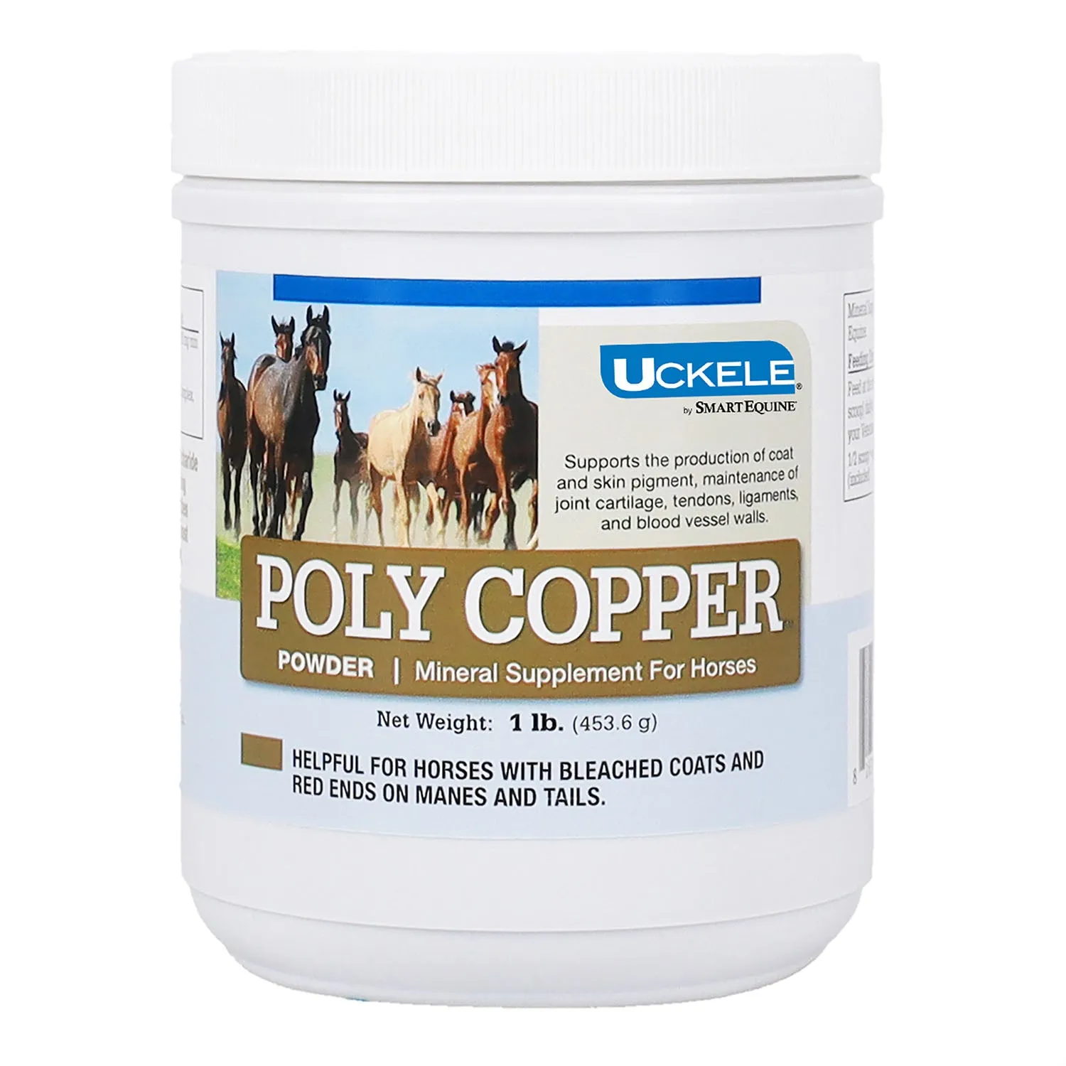 Uckele Poly Copper Powder Mineral Supplement for Horses