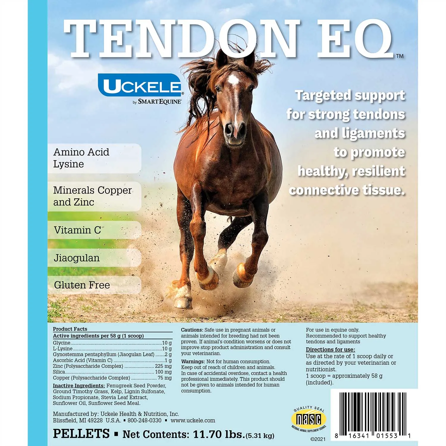 Uckele Tendon EQ Pellets