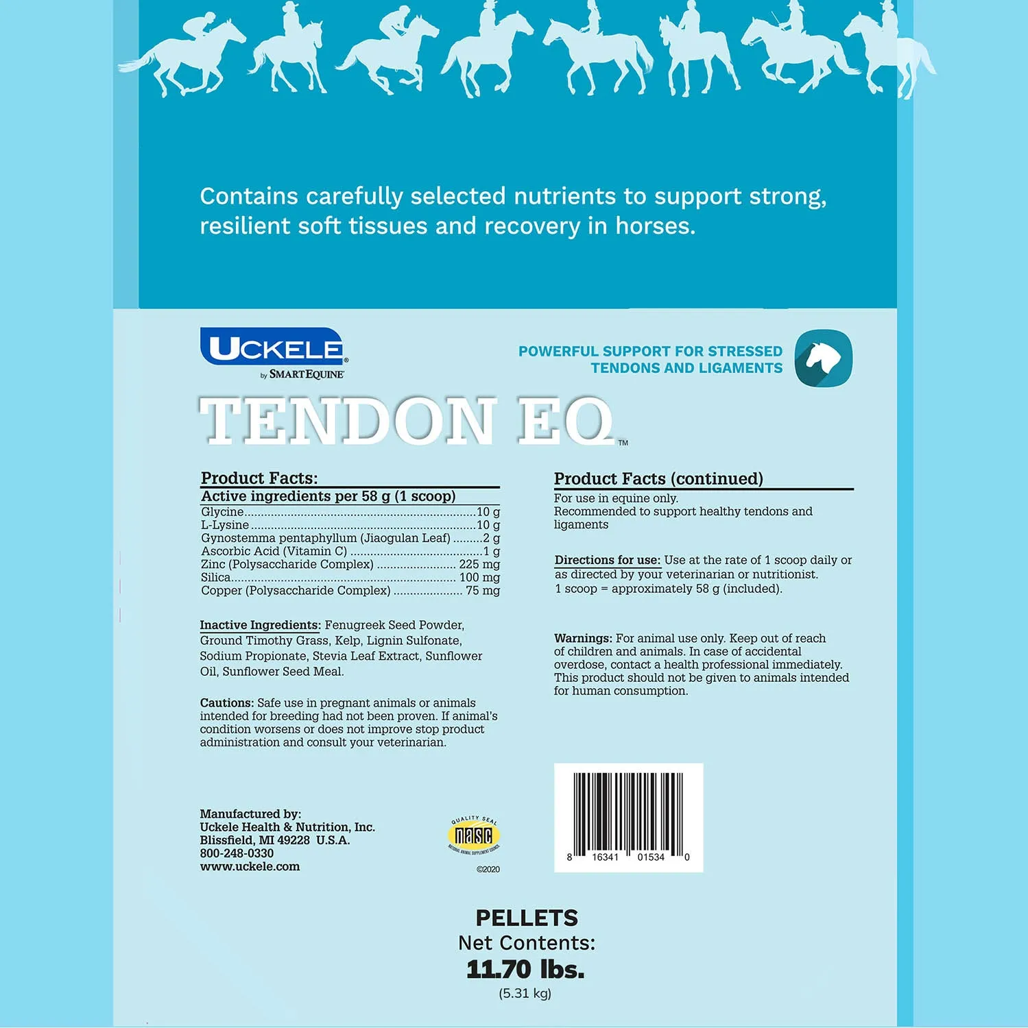 Uckele Tendon EQ Pellets