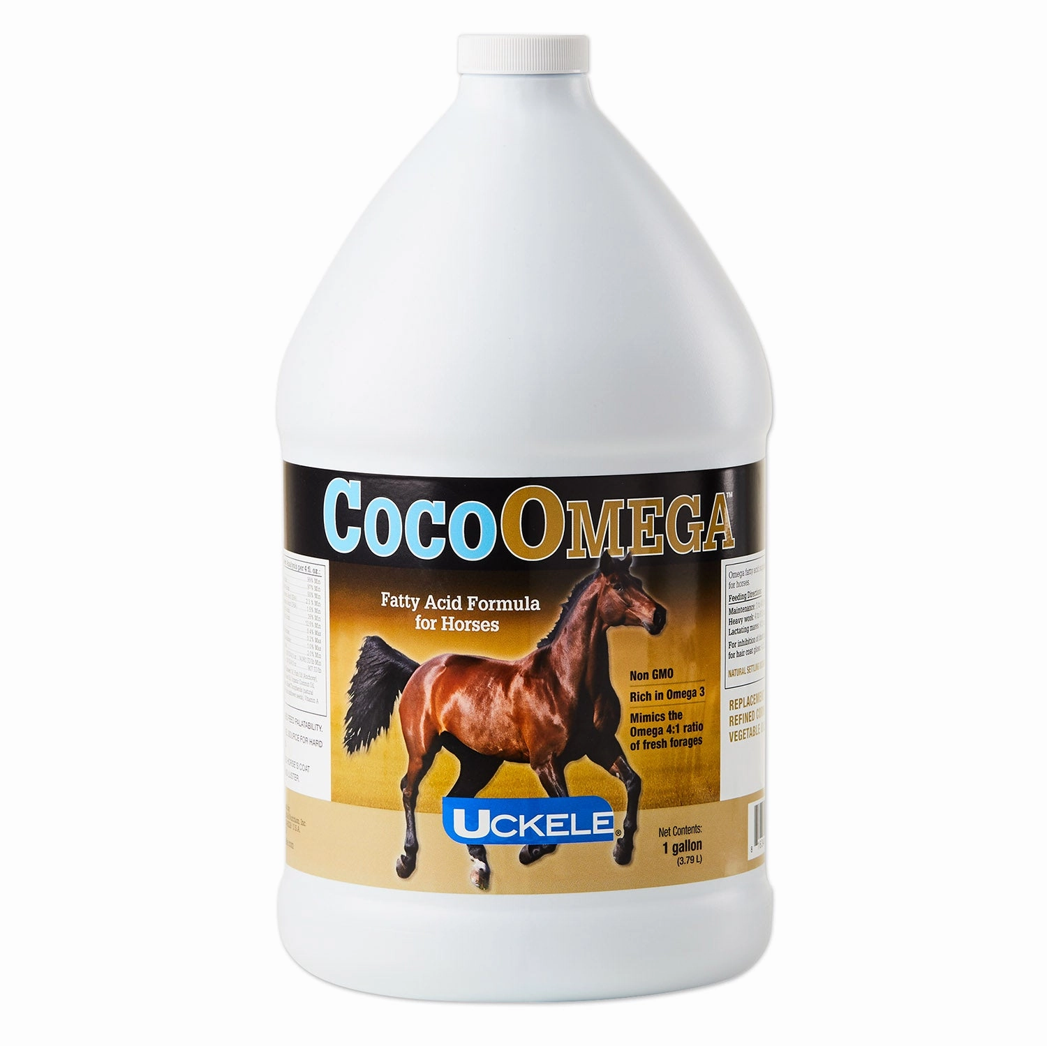 Uckele CocoOmega Oil Concentrate poultry remedies poultry supplement goat vitamins sheep probiotics animal health boost