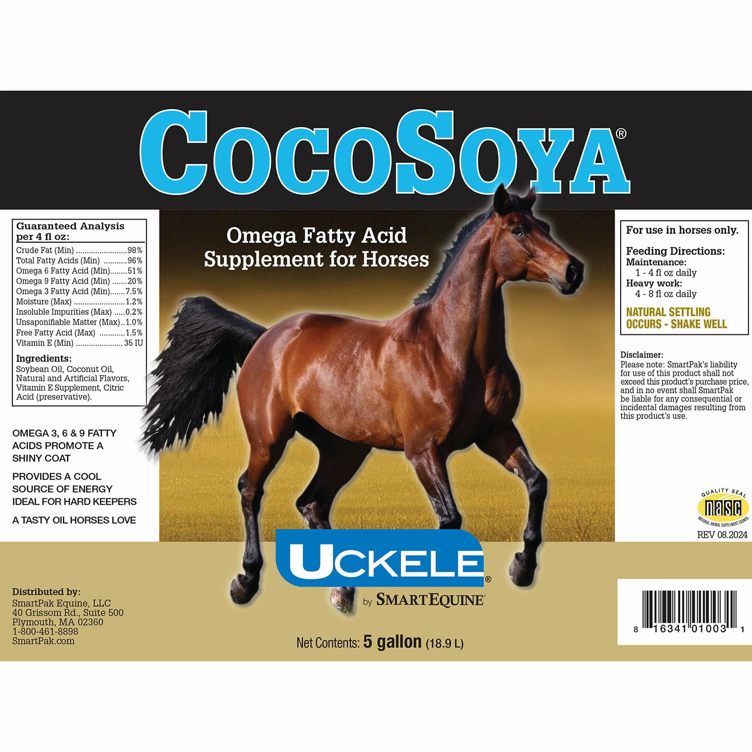 Uckele CocoSoya Liquid