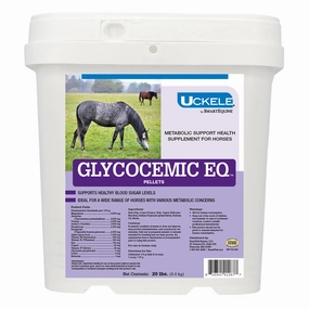 Uckele Glycocemic EQ Pellets - Metabolic Support for Horses poultry remedies poultry supplement goat vitamins sheep probiotics animal health boost