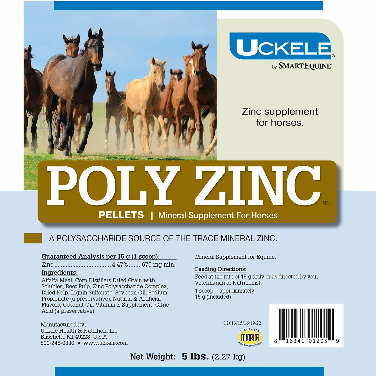 Uckele Poly Zinc Pellets