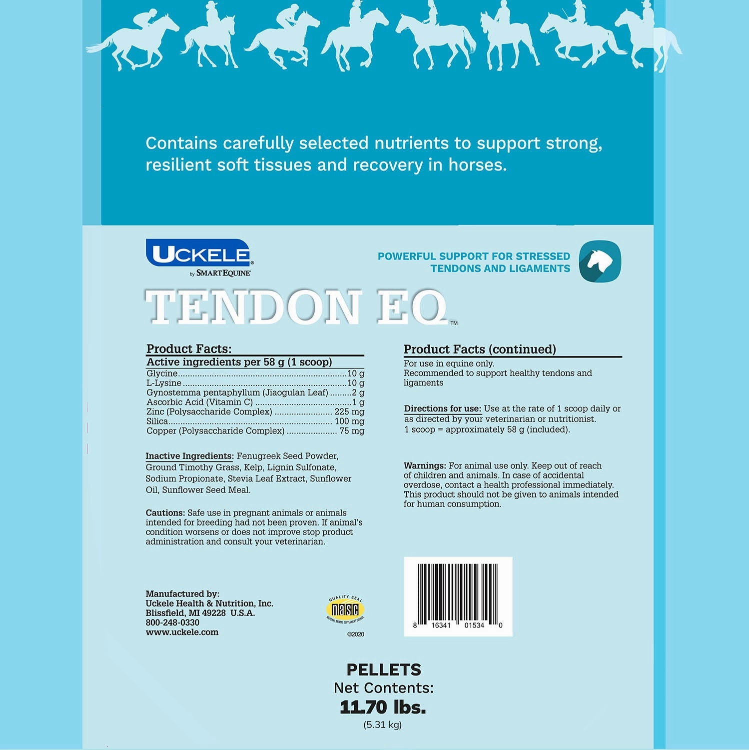 Uckele Tendon EQ Pellets