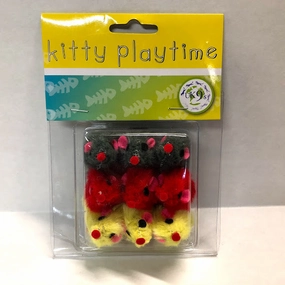UK9 Furry Mice Cat Toy cat supplies cat house cat tree cat feeder cat collar