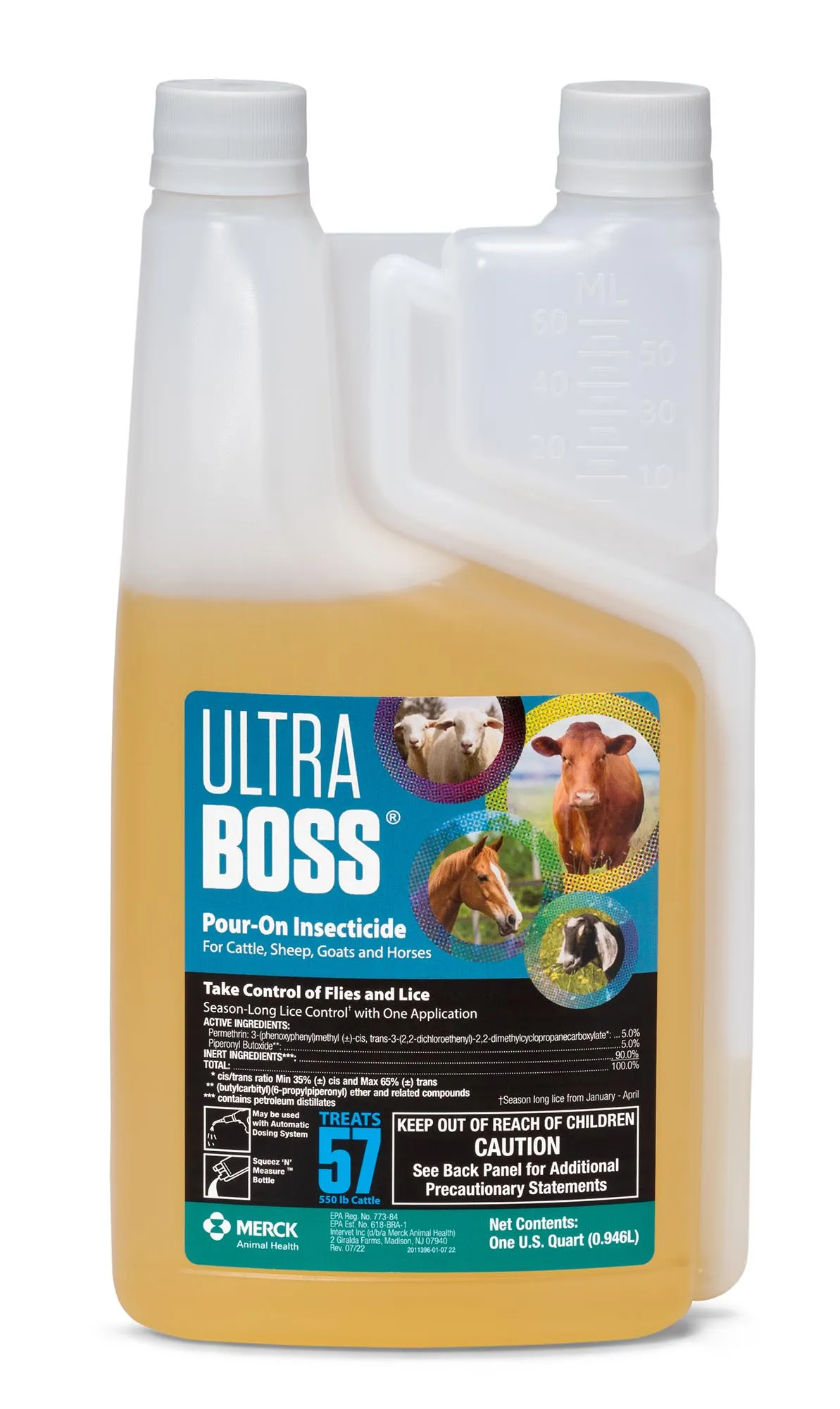 ULTRA Boss Pour-On Fly Insecticide