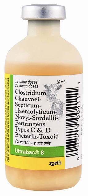 Ultrabac 8 Blackleg Vaccine for Cattle & Sheep chicken supplies backyard chicken coop accessories poultry food chicken vitamins