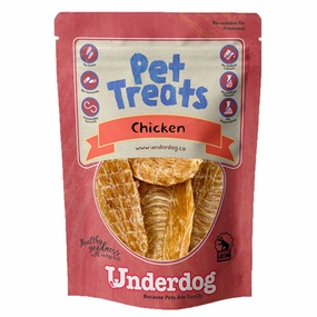 Underdog Chicken Air Dried Dog Treats 80g dog sweater dog tuxedo dog dress holiday dog outfit dog birthday shirt
