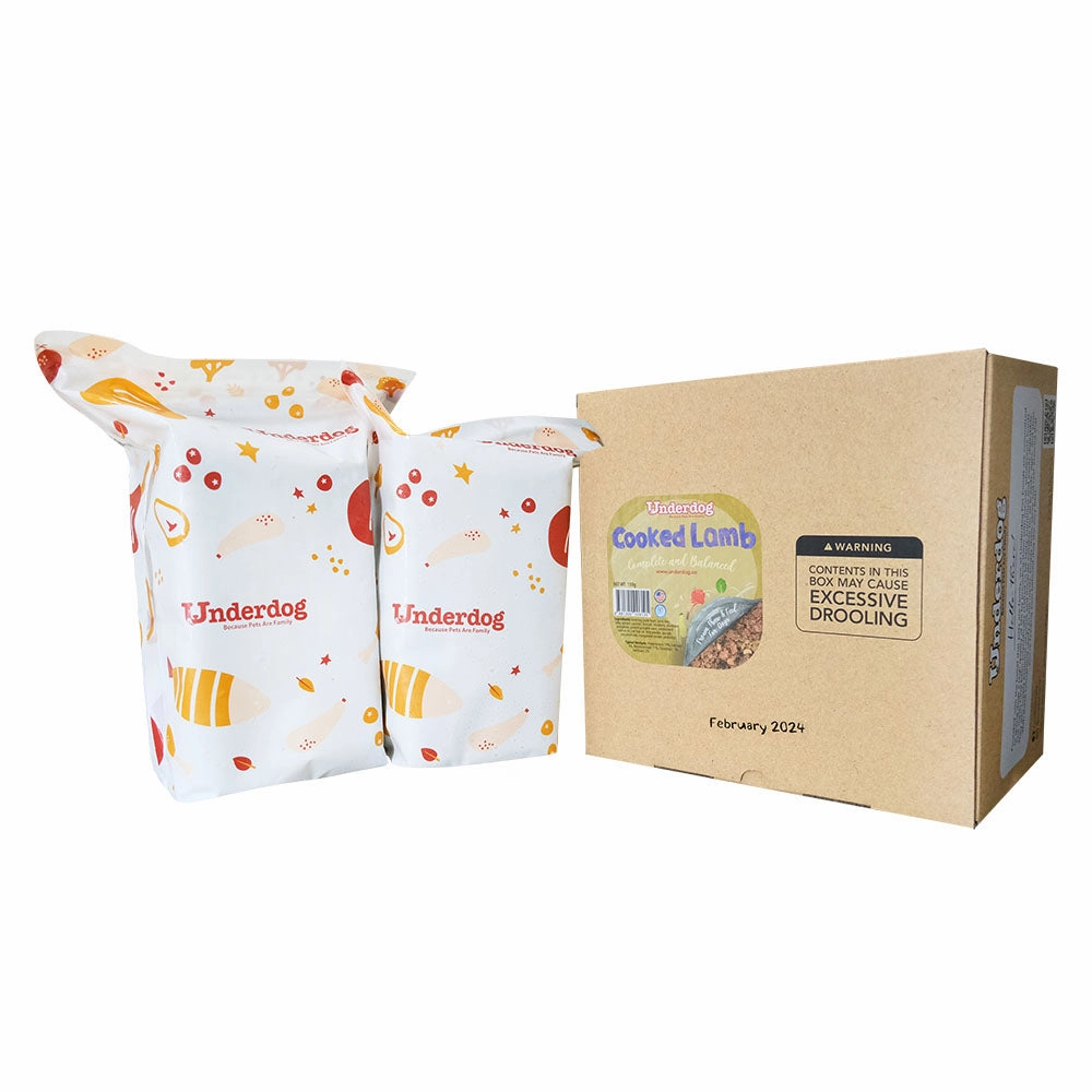 Underdog Raw Beef Complete & Balanced Eco Pack Frozen Dog Food 3kg