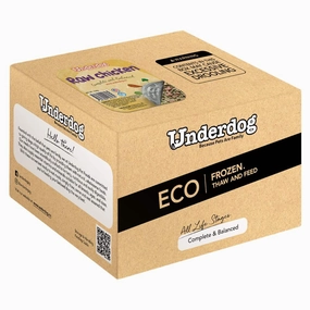 Underdog Raw Chicken Complete & Balanced Eco Pack Frozen Dog Food 3kg dog sweater dog tuxedo dog dress holiday dog outfit dog birthday shirt