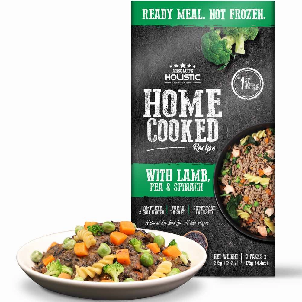 UP TO 35% OFF: Absolute Holistic Home Cooked Recipe Lamb, Peas & Spinach Wet Dog Food dog sweater dog tuxedo dog dress holiday dog outfit dog birthday shirt