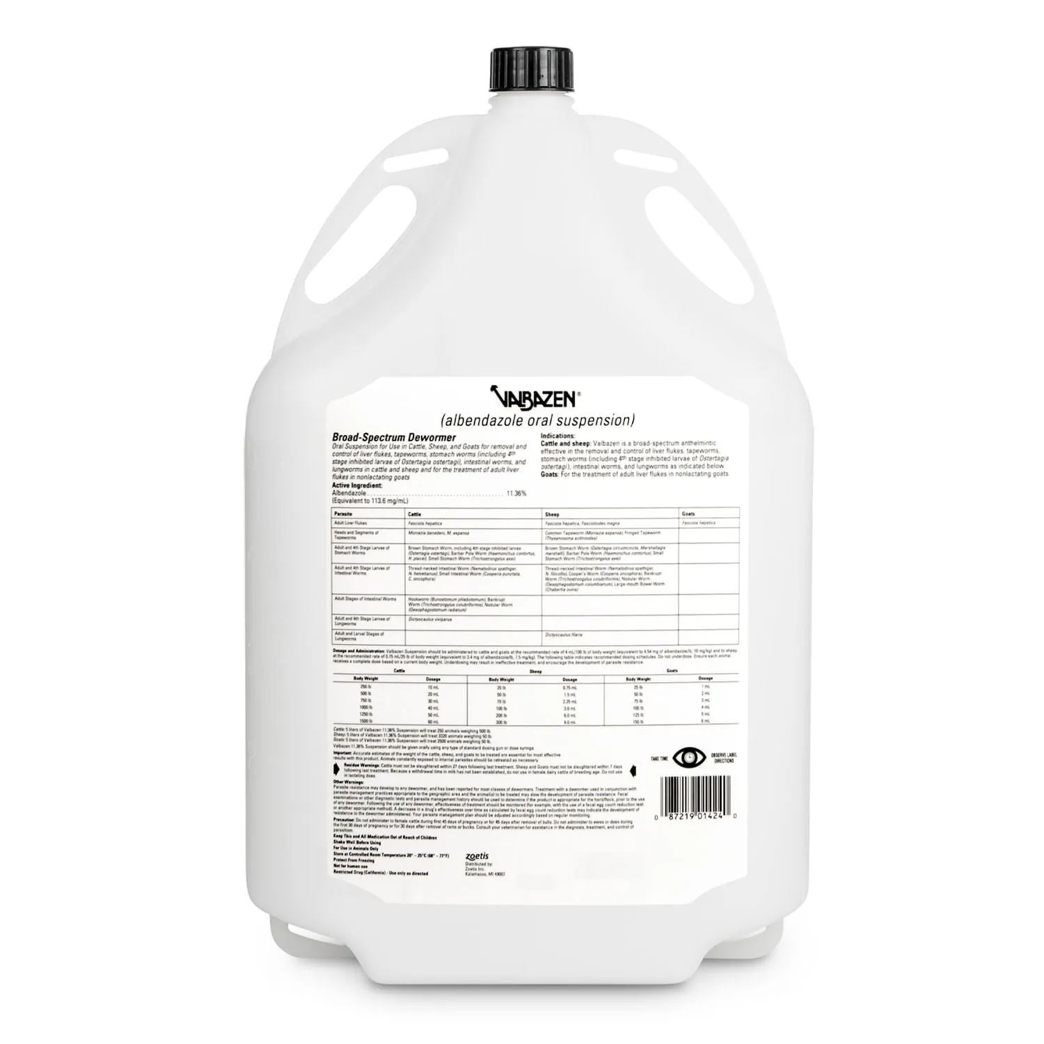 Valbazen Broad-Spectrum Oral Dewormer