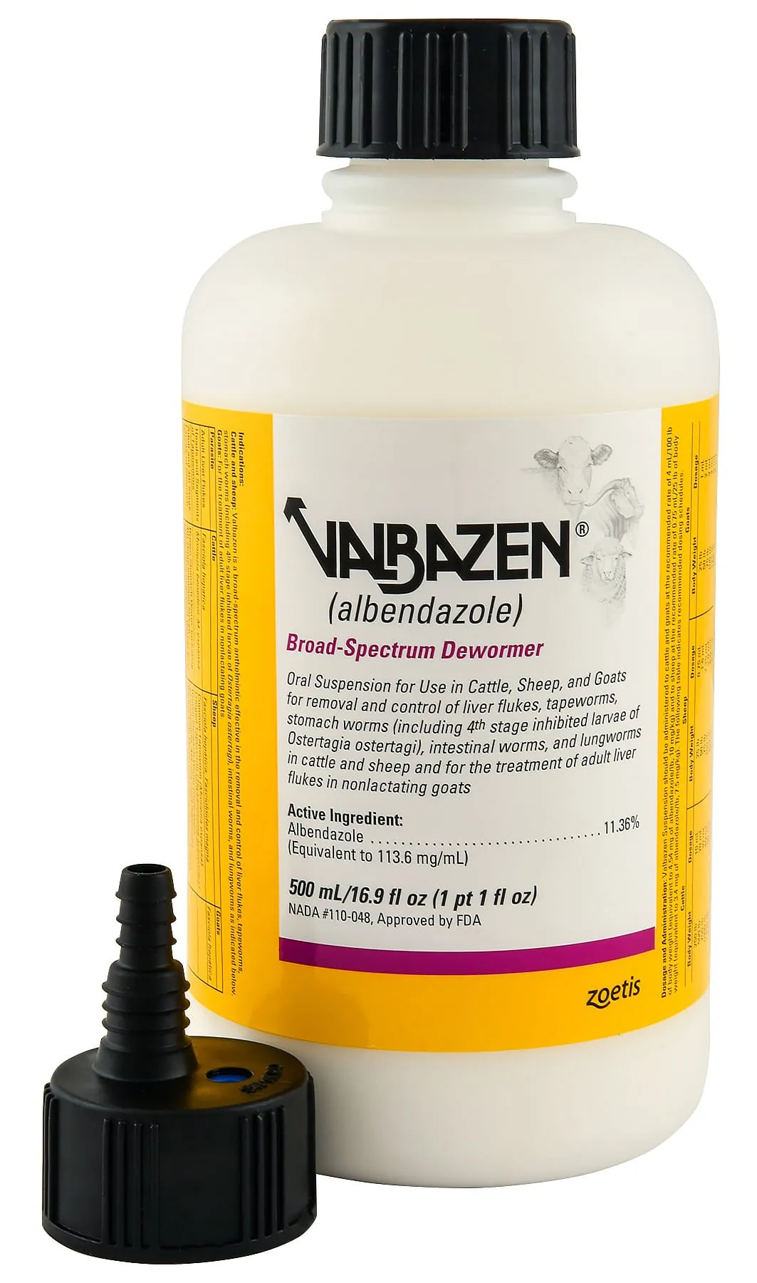 Valbazen Broad-Spectrum Oral Dewormer