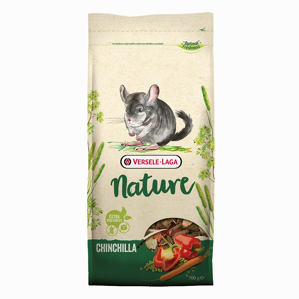 Versele-Laga Chinchilla Nature 700g cat vitamins cat digestive aid cat immune support cat joint supplement cat skin supplement
