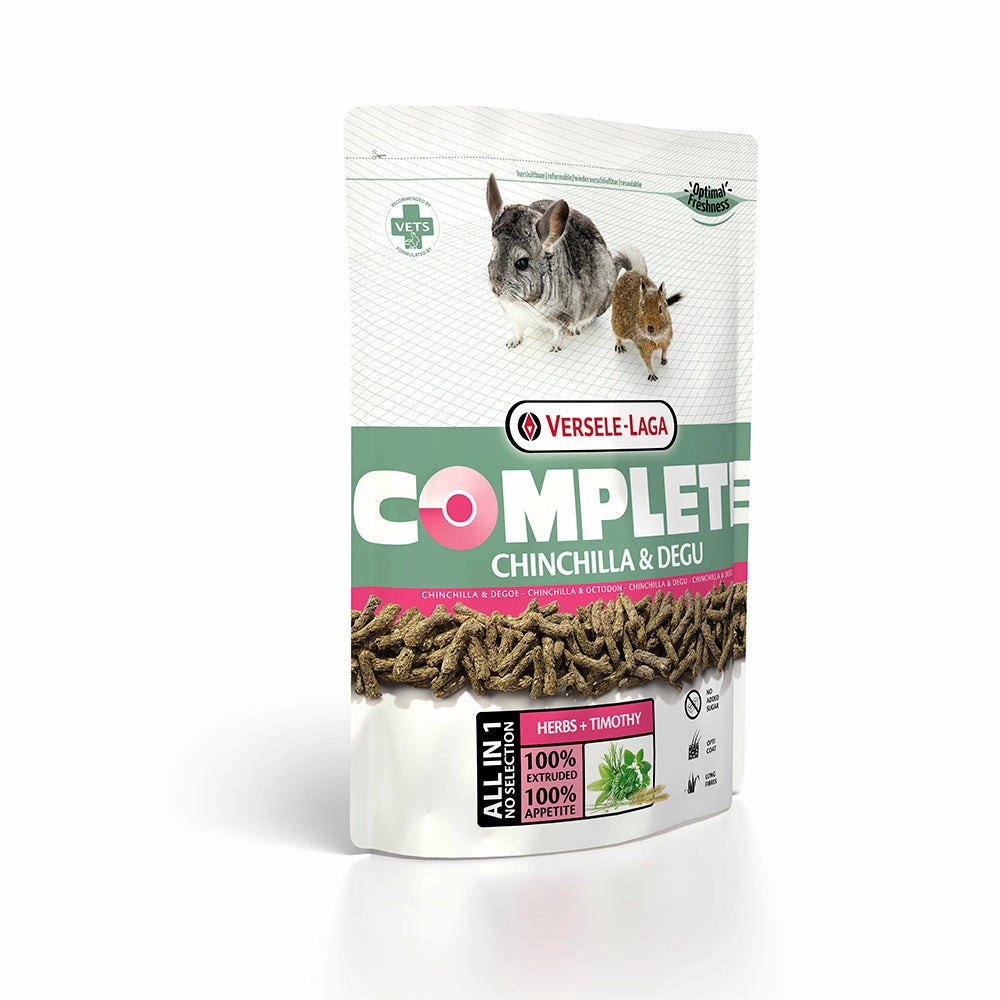 Versele-Laga Complete Chinchilla & Degu 500g cat vitamins cat digestive aid cat immune support cat joint supplement cat skin supplement