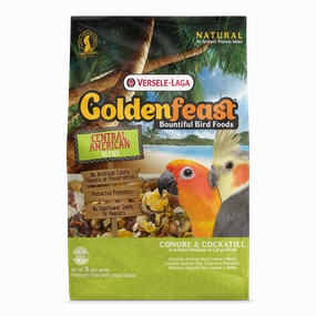 Versele-Laga Golden Feast Central American Blend for Medium to Large Birds 1.36kg cat vitamins cat digestive aid cat immune support cat joint supplement cat skin supplement