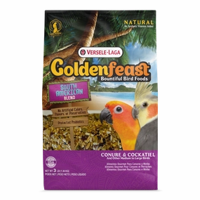 Versele-Laga Golden Feast South American Blend for Medium to Large Birds 1.36kg cat vitamins cat digestive aid cat immune support cat joint supplement cat skin supplement