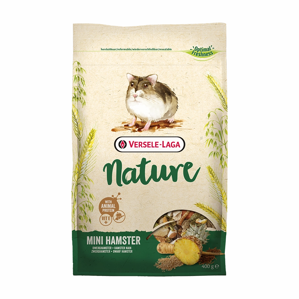 Versele-Laga Mini Hamster Nature 400g cat vitamins cat digestive aid cat immune support cat joint supplement cat skin supplement