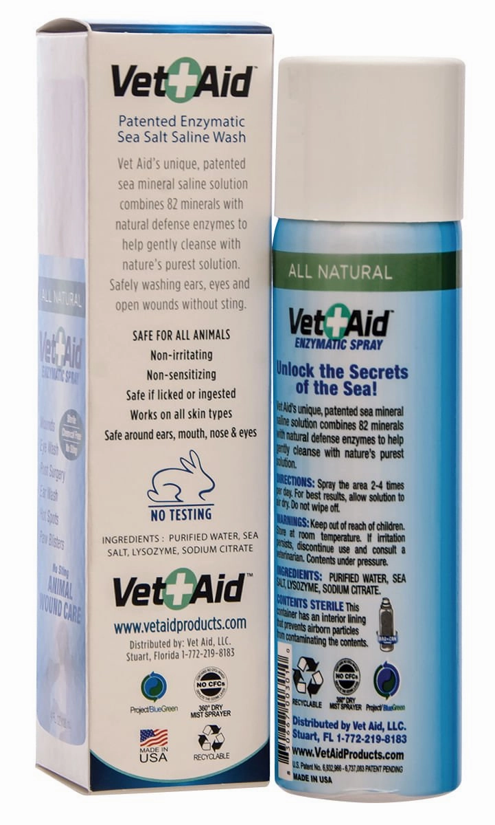 Vet-Aid Sea Salt Derma Spray, 4 oz