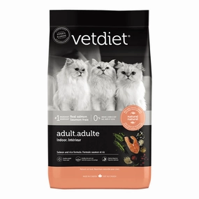 Vetdiet Salmon and Rice Dry Adult Indoor Cat Food, 3.5 lbs cat scratchers cat towers cat window perch cat heating pad cat calming spray