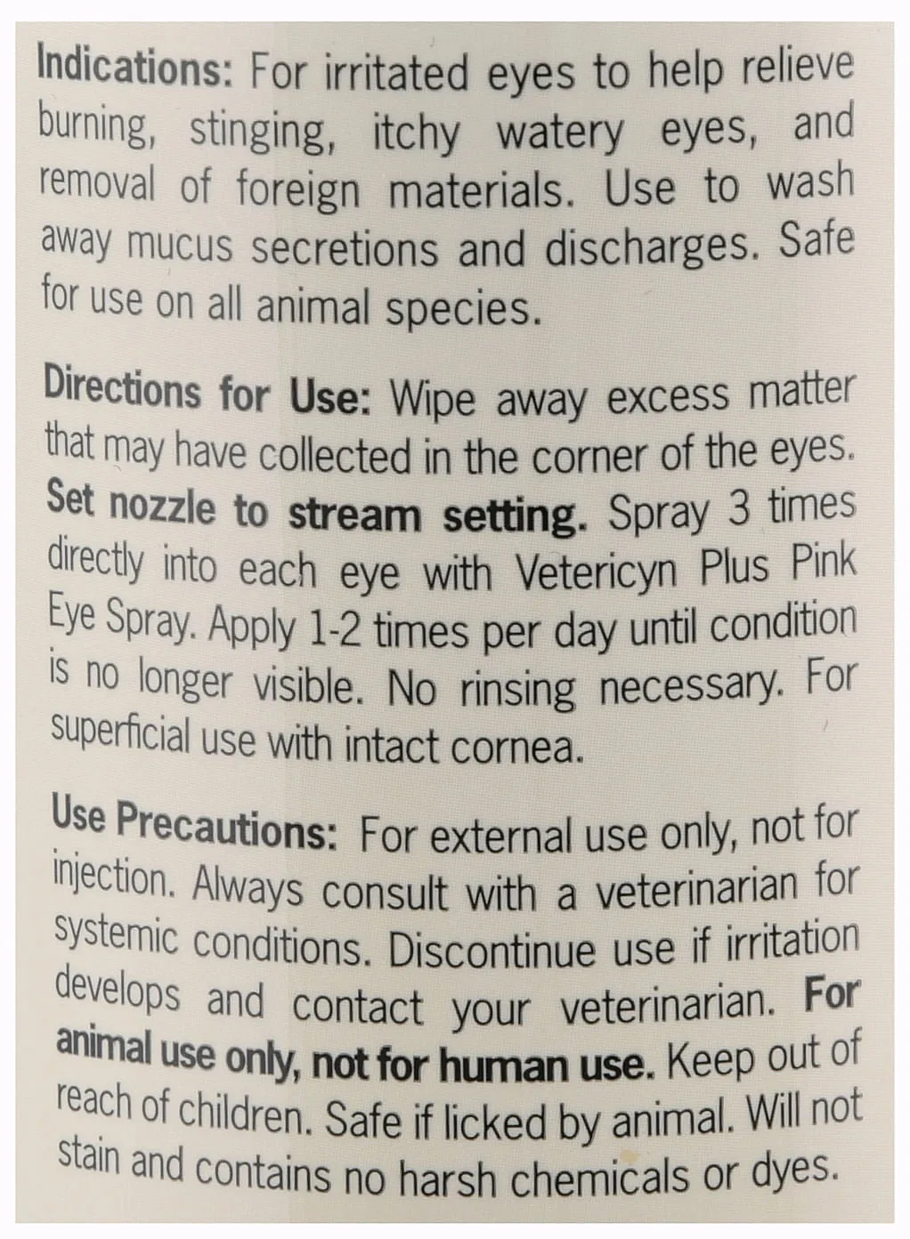 Vetericyn Plus Antimicrobial Pinkeye Spray, 16 oz