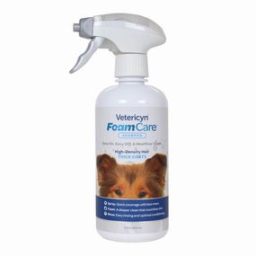 Vetericyn FoamCare High Density Thick Coats Shampoo Spray, 16 oz cat scratchers cat towers cat window perch cat heating pad cat calming spray