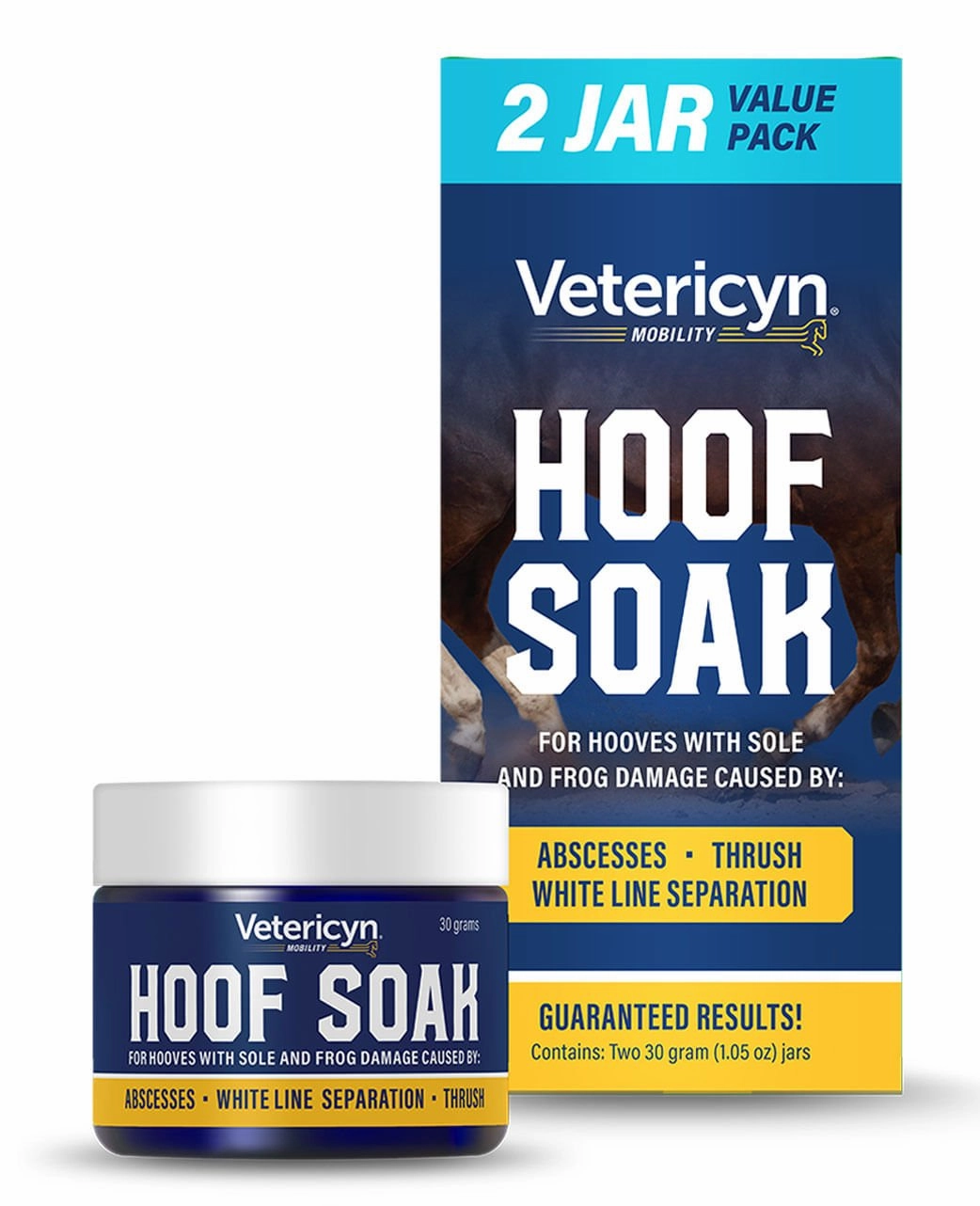 Vetericyn Hoof Soak for Horses (30 oz Jars)