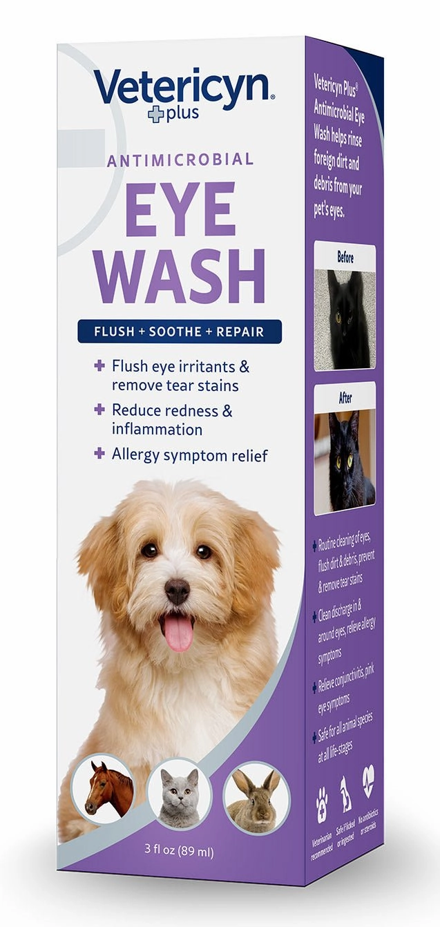 Vetericyn Plus All Animal Eye Wash, 3 oz