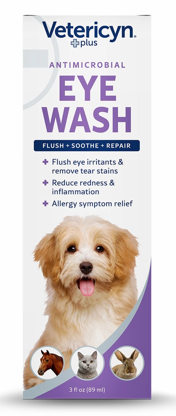 Vetericyn Plus All Animal Eye Wash, 3 oz