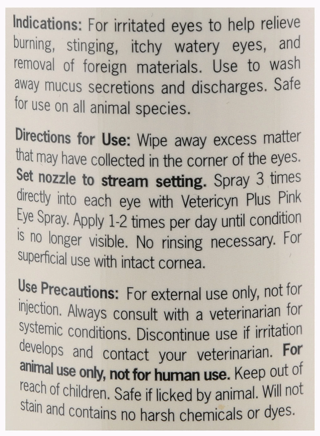 Vetericyn Plus Antimicrobial Pinkeye Spray, 16 oz