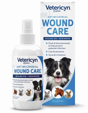 Vetericyn Plus Wound & Skin Care Spray cat grooming cat shampoo cat conditioner cat comb cat grooming glove