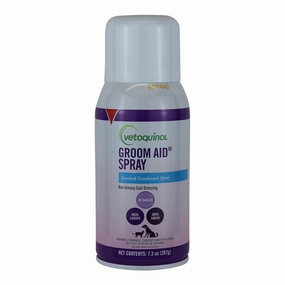 Vetoquinol Care Groom-Aid Spray for Dogs & Cats, 7.3 oz cat climbing tree cat hammock cat steps cat grooming kit cat safety gate