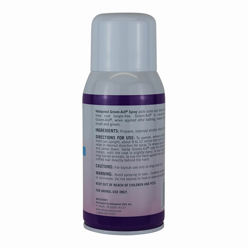 Vetoquinol Care Groom-Aid Spray for Dogs & Cats, 7.3 oz