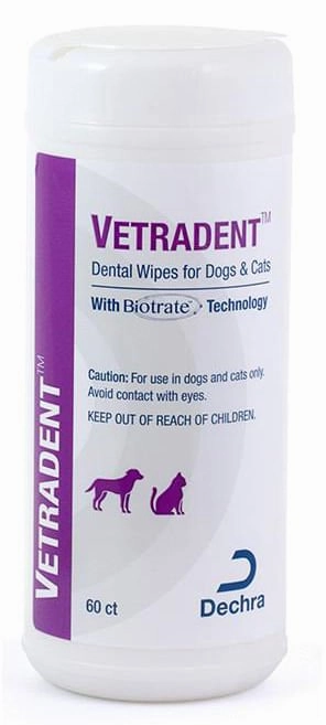 Vetradent Dental Wipes, 60 ct cat climbing tree cat hammock cat steps cat grooming kit cat safety gate