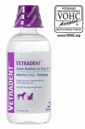 Vetradent Liquid Water Additive for Dogs & Cats, 17 oz cat scratchers cat towers cat window perch cat heating pad cat calming spray