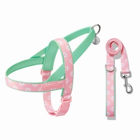 VETRESKA Flora Dog Harness & Leash Set dog bones rawhide chew sticks dog jerky bacon bone