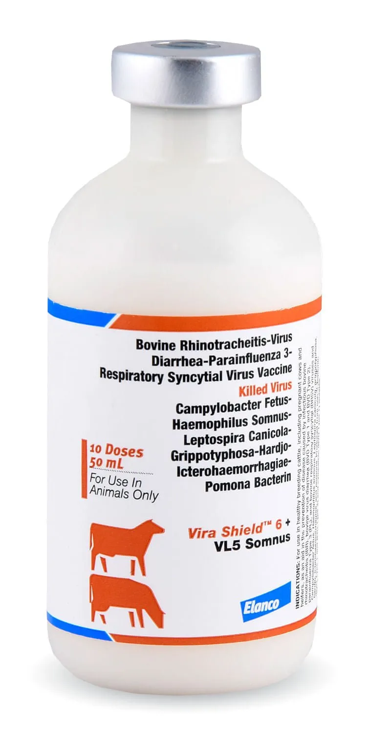 Vira Shield 6 VL5 Somnus Cattle Vaccine