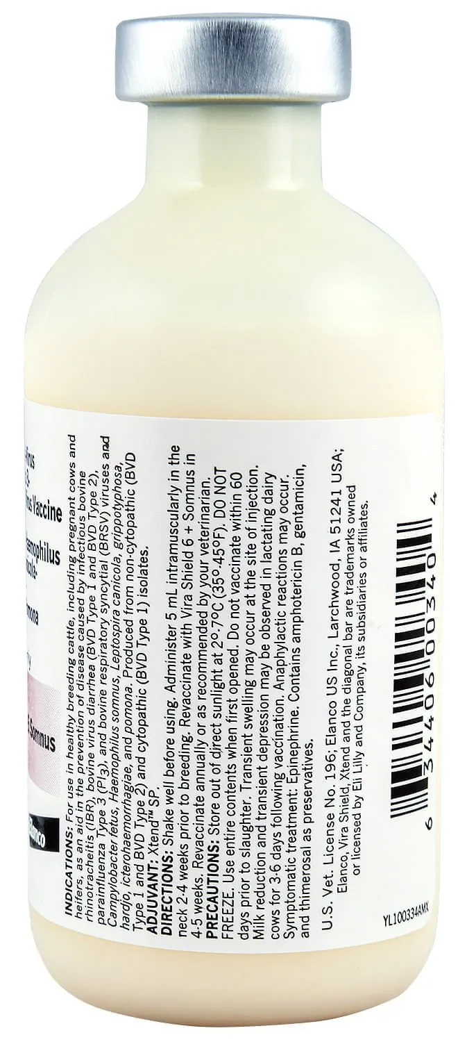 Vira Shield 6 VL5 Somnus Cattle Vaccine