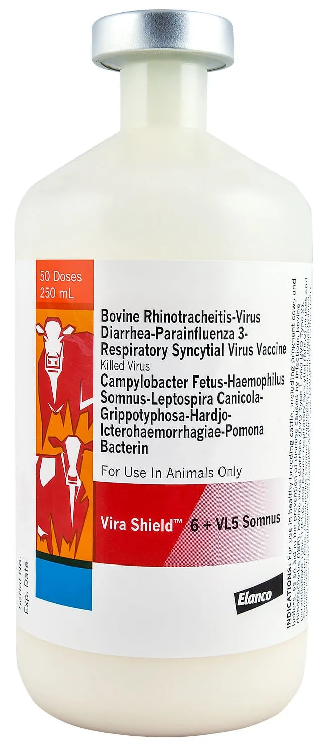 Vira Shield 6 VL5 Somnus Cattle Vaccine