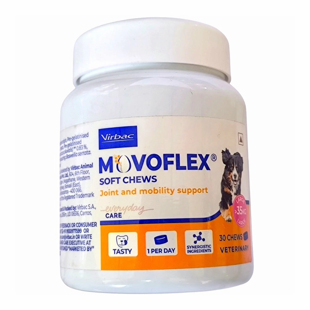 Virbac Movoflex Dog Chews L  for Dogs above 35 Kg